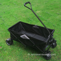 Chariot portatif pliant en tissu Oxford Garden Beach